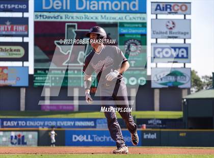 Thumbnail 3 in Abbott vs. Fayetteville (UIL 1A Baseball State Final) photogallery.