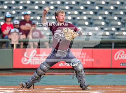 Thumbnail 2 in Abbott vs. Fayetteville (UIL 1A Baseball State Final) photogallery.