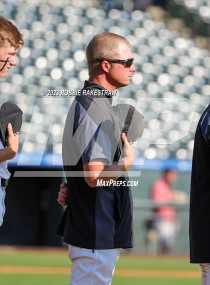 Thumbnail 3 in Abbott vs. Fayetteville (UIL 1A Baseball State Final) photogallery.