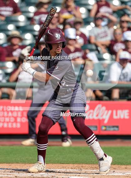 Thumbnail 2 in Abbott vs. Fayetteville (UIL 1A Baseball State Final) photogallery.