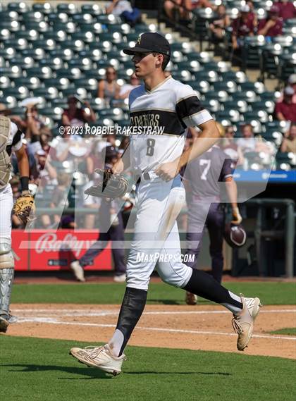 Thumbnail 3 in Abbott vs. Fayetteville (UIL 1A Baseball State Final) photogallery.