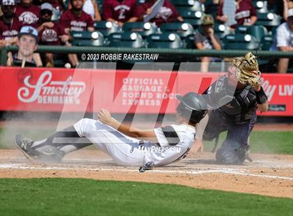 Thumbnail 1 in Abbott vs. Fayetteville (UIL 1A Baseball State Final) photogallery.