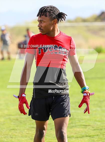Thumbnail 2 in Tucson High Magnet School vs Desert View (SOAZ 7 on 7 Tournament) photogallery.