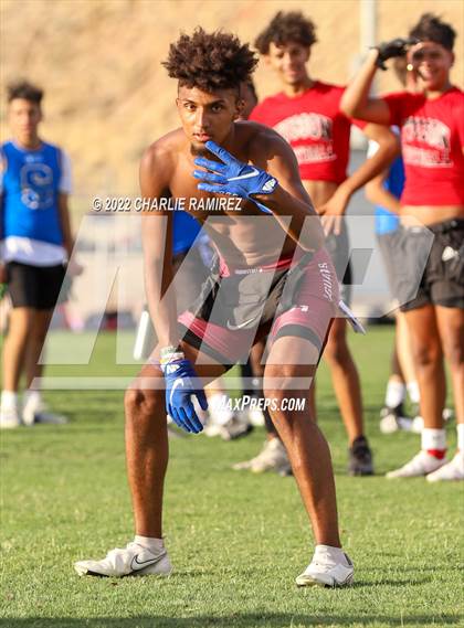Thumbnail 1 in Tucson High Magnet School vs Desert View (SOAZ 7 on 7 Tournament) photogallery.
