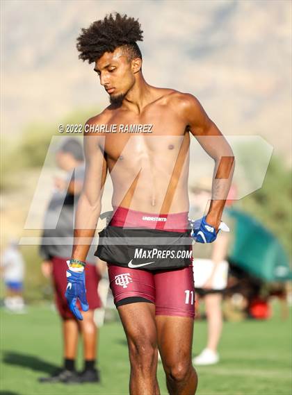 Thumbnail 3 in Tucson High Magnet School vs Desert View (SOAZ 7 on 7 Tournament) photogallery.