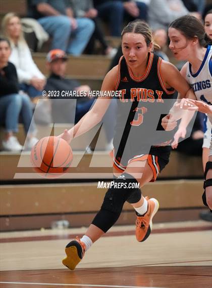 Thumbnail 2 in St. Pius X vs. Nolan Catholic (TAPPS 6A Area Playoff) photogallery.