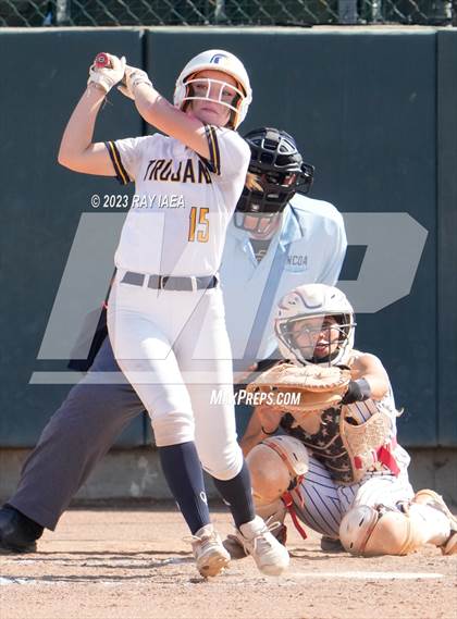 Thumbnail 2 in Oak Ridge vs. Inderkum (CIF SJS D1 Final) photogallery.