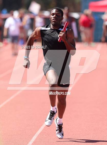 Thumbnail 3 in CIF NCS Meet of Champions (Boys Sprint Finals 100 400 800 110H 300H 4x100 4x400) photogallery.