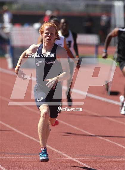 Thumbnail 3 in CIF NCS Meet of Champions (Boys Sprint Finals 100 400 800 110H 300H 4x100 4x400) photogallery.