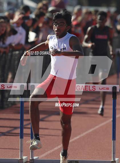 Thumbnail 2 in CIF NCS Meet of Champions (Boys Sprint Finals 100 400 800 110H 300H 4x100 4x400) photogallery.