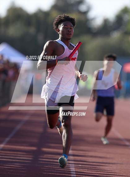 Thumbnail 1 in CIF NCS Meet of Champions (Boys Sprint Finals 100 400 800 110H 300H 4x100 4x400) photogallery.