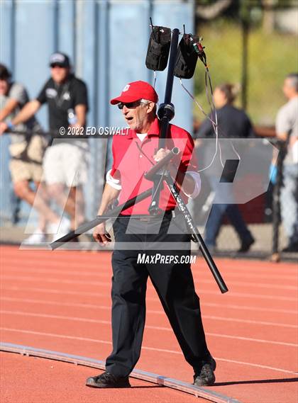 Thumbnail 2 in CIF NCS Meet of Champions (Boys Sprint Finals 100 400 800 110H 300H 4x100 4x400) photogallery.