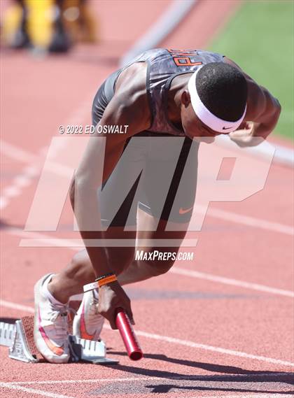 Thumbnail 3 in CIF NCS Meet of Champions (Boys Sprint Finals 100 400 800 110H 300H 4x100 4x400) photogallery.