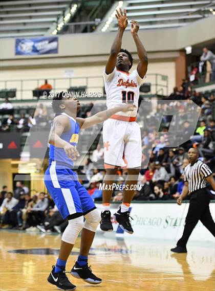 Thumbnail 2 in Simeon vs. Whitney Young (CPHSAA Semifinal) photogallery.