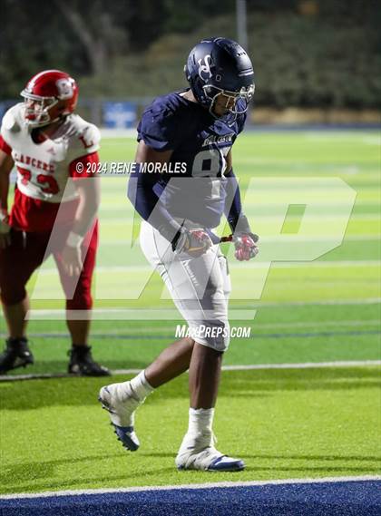 Thumbnail 3 in Orange Lutheran vs Sierra Canyon photogallery.