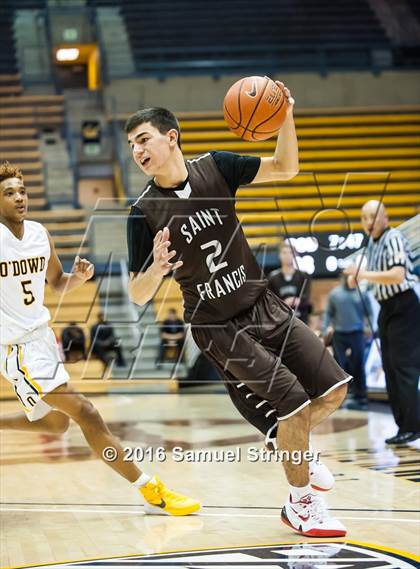 Thumbnail 2 in Saint Francis vs. Bishop O'Dowd (MaxPreps MLK Classic) photogallery.