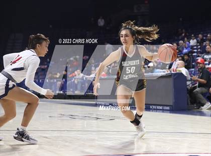 Thumbnail 2 in Salpointe Catholic vs Sahuaro (MLK Basketball Classic) photogallery.