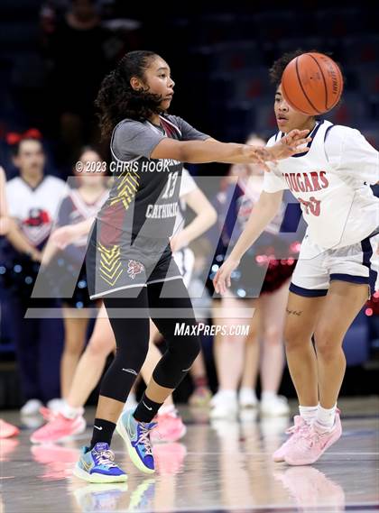 Thumbnail 1 in Salpointe Catholic vs Sahuaro (MLK Basketball Classic) photogallery.