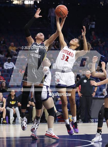 Thumbnail 2 in Salpointe Catholic vs Sahuaro (MLK Basketball Classic) photogallery.