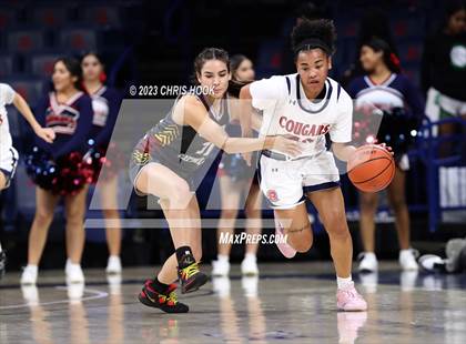 Thumbnail 3 in Salpointe Catholic vs Sahuaro (MLK Basketball Classic) photogallery.