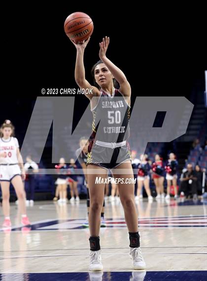 Thumbnail 2 in Salpointe Catholic vs Sahuaro (MLK Basketball Classic) photogallery.