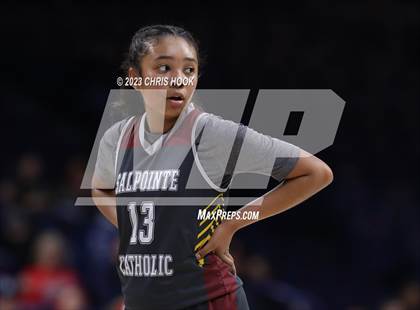 Thumbnail 3 in Salpointe Catholic vs Sahuaro (MLK Basketball Classic) photogallery.