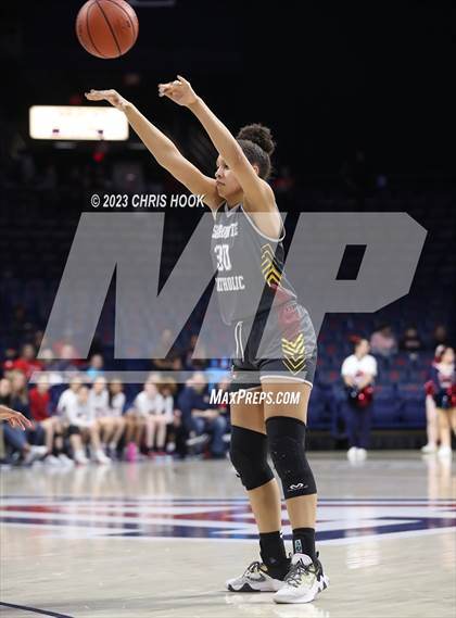 Thumbnail 3 in Salpointe Catholic vs Sahuaro (MLK Basketball Classic) photogallery.