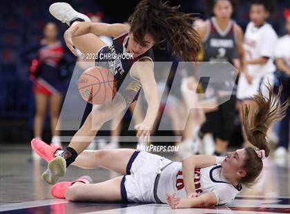 Thumbnail 2 in Salpointe Catholic vs Sahuaro (MLK Basketball Classic) photogallery.