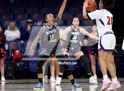 Thumbnail 2 in Salpointe Catholic vs Sahuaro (MLK Basketball Classic) photogallery.