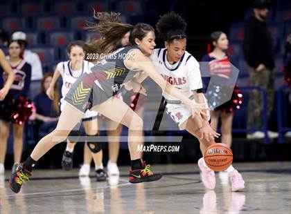 Thumbnail 2 in Salpointe Catholic vs Sahuaro (MLK Basketball Classic) photogallery.