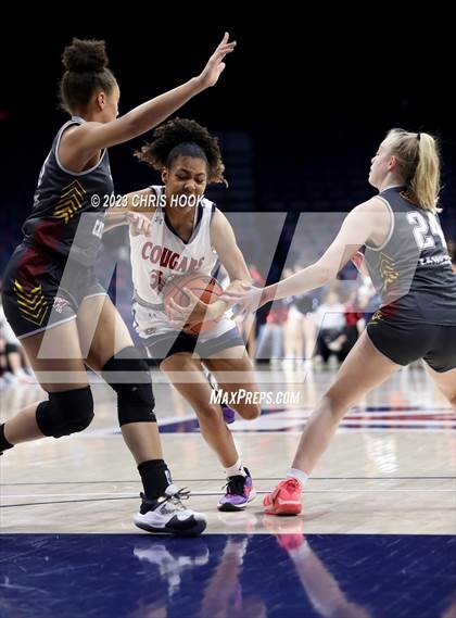 Thumbnail 1 in Salpointe Catholic vs Sahuaro (MLK Basketball Classic) photogallery.