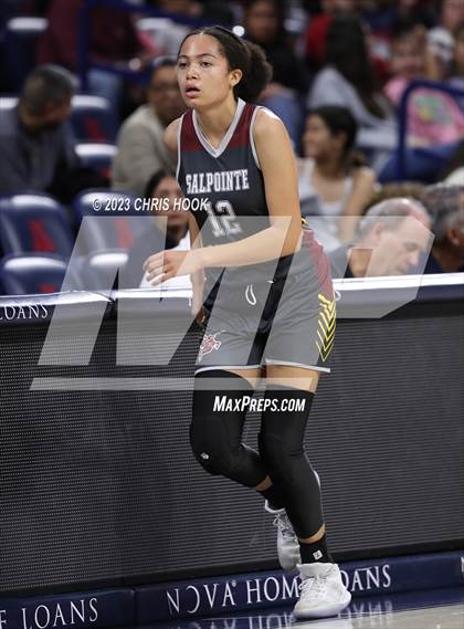 Thumbnail 1 in Salpointe Catholic vs Sahuaro (MLK Basketball Classic) photogallery.