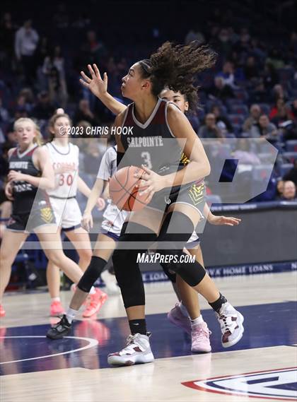 Thumbnail 1 in Salpointe Catholic vs Sahuaro (MLK Basketball Classic) photogallery.
