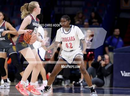 Thumbnail 3 in Salpointe Catholic vs Sahuaro (MLK Basketball Classic) photogallery.