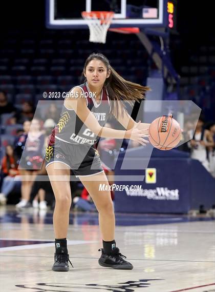 Thumbnail 2 in Salpointe Catholic vs Sahuaro (MLK Basketball Classic) photogallery.