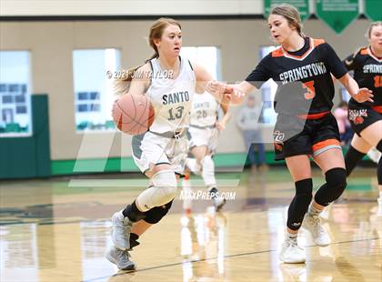 Thumbnail 1 in Springtown vs Santo (Santo Tournament) photogallery.