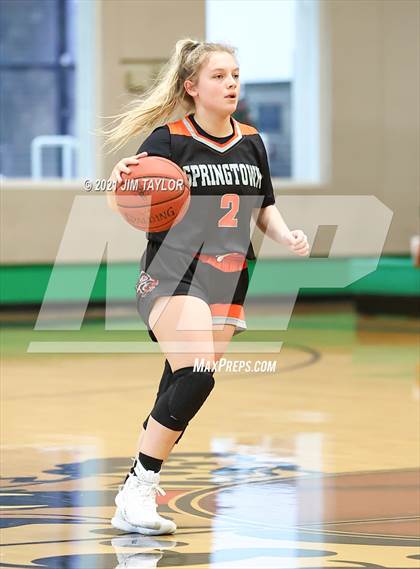Thumbnail 2 in Springtown vs Santo (Santo Tournament) photogallery.