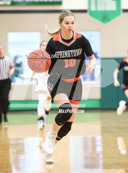 Thumbnail 1 in Springtown vs Santo (Santo Tournament) photogallery.