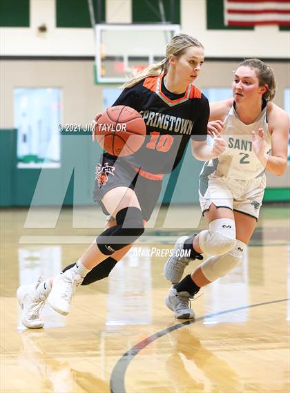 Thumbnail 2 in Springtown vs Santo (Santo Tournament) photogallery.
