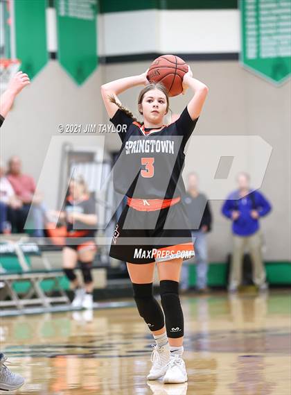 Thumbnail 2 in Springtown vs Santo (Santo Tournament) photogallery.