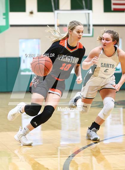 Thumbnail 1 in Springtown vs Santo (Santo Tournament) photogallery.