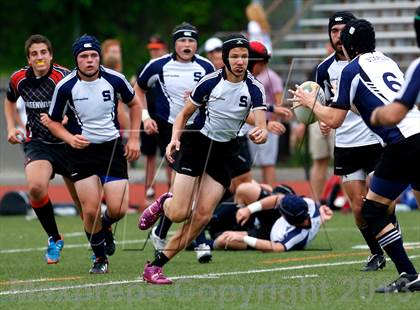 Thumbnail 1 in Greenwich vs. Staples (Division 1 Semifinal) photogallery.