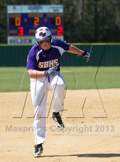 Thumbnail 3 in South Beauregard vs DeRidder (Coleman's Lawn Care Knight Classic) photogallery.