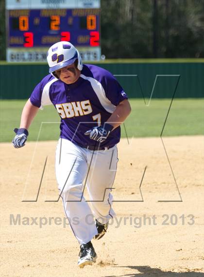Thumbnail 3 in South Beauregard vs DeRidder (Coleman's Lawn Care Knight Classic) photogallery.