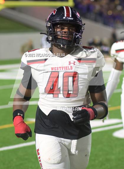 Thumbnail 2 in Klein Cain vs Westfield (UIL Football 6A Division I Area Playoff) photogallery.