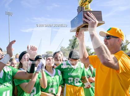 Thumbnail 1 in St. Mary's vs Prescott (AIA 4A Division Final - Awards) photogallery.