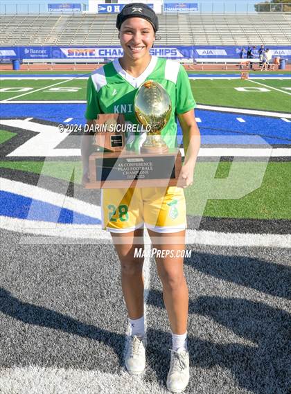 Thumbnail 1 in St. Mary's vs Prescott (AIA 4A Division Final - Awards) photogallery.