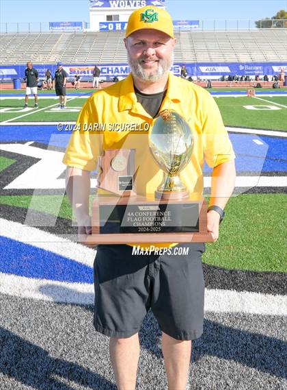 Thumbnail 1 in St. Mary's vs Prescott (AIA 4A Division Final - Awards) photogallery.