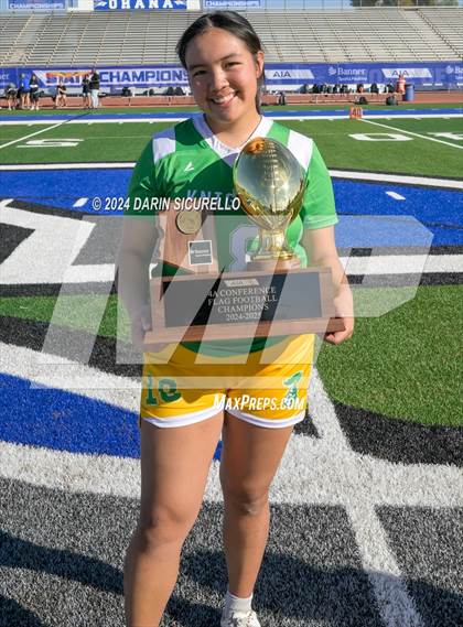 Thumbnail 2 in St. Mary's vs Prescott (AIA 4A Division Final - Awards) photogallery.