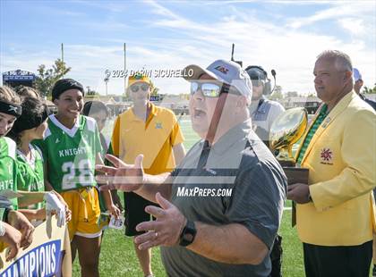 Thumbnail 2 in St. Mary's vs Prescott (AIA 4A Division Final - Awards) photogallery.